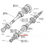 gear-mainshaft auxiliary drive