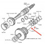 intermediate gear shaft