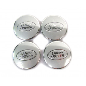 Kit 4 centres de roue Land Rover Gris ton sur ton