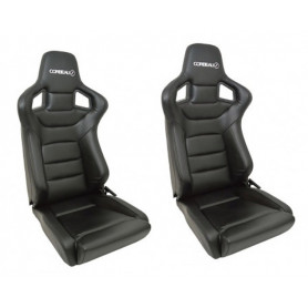 Corbeau sportline rrs low base seats vinyl