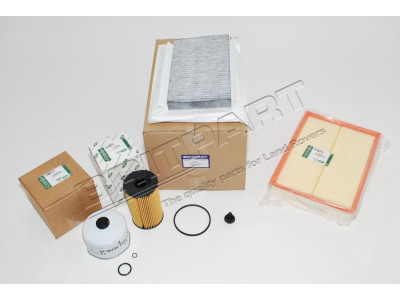 Kit de filtration range rover sport 2.7 diesel a partir du numero de serie 7a000001