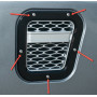 visserie inoxidable grille admission air laterale