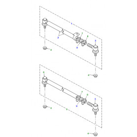 barre intermediaire de direction Lemforder