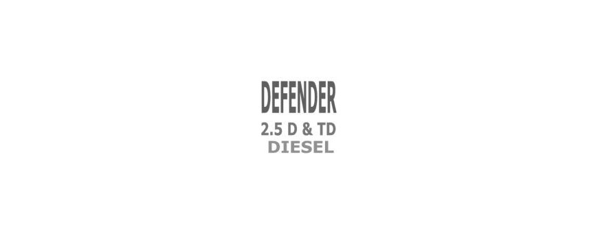 Moteur 2.5 & 2.5 TD Defender
