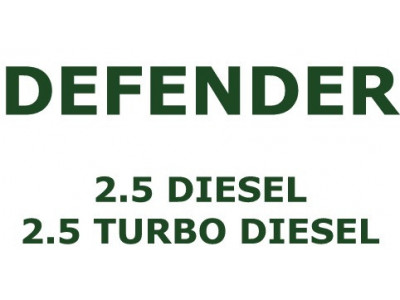 Moteur 2.5 & 2.5 TD Defender