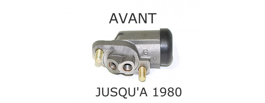 Cylindres de frein avant Series jusqu'a 1980