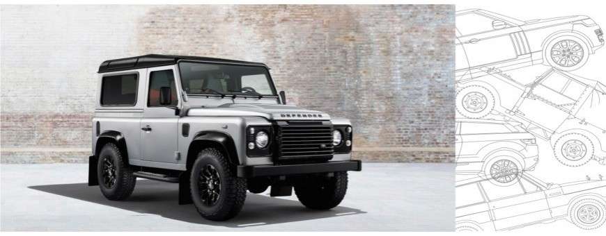 Land Rover Defender 90, 110, 130, pieces détachées, defender 200TDi, Td5,  Defender 300Dti - LANDERS SHOP